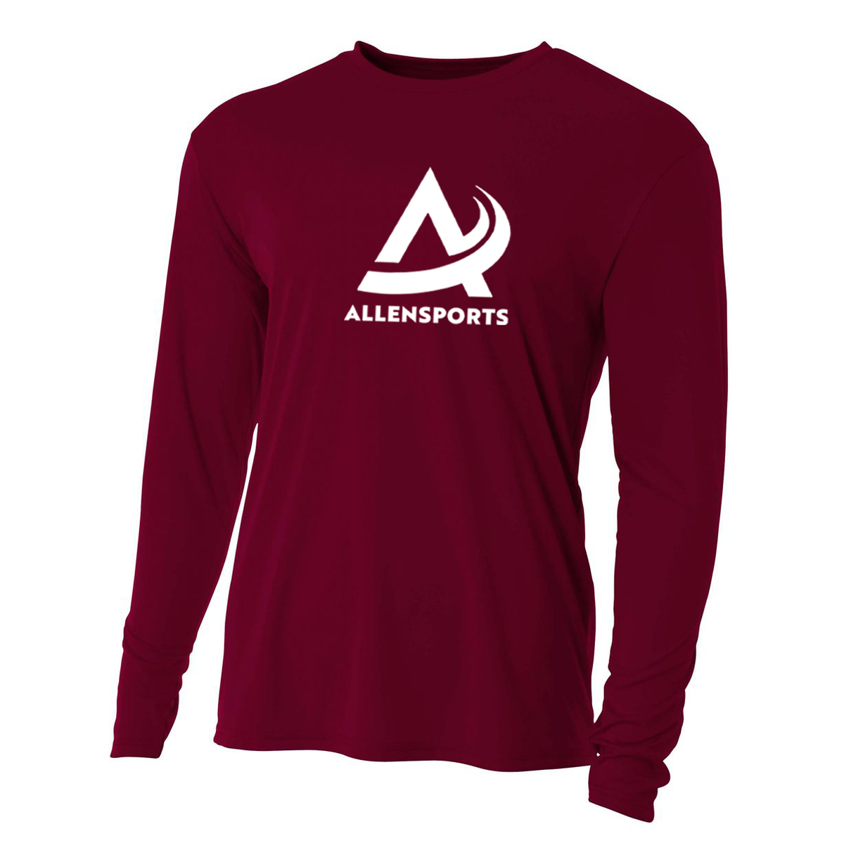 AllenSports Cooling Performance Long Sleeve Crew