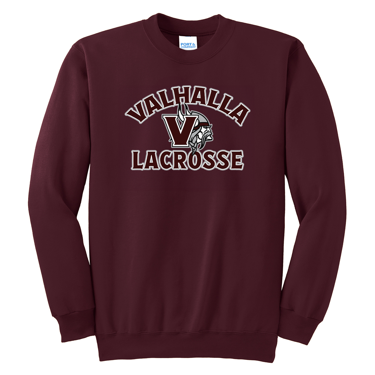 Valhalla Vikings Lacrosse Crew Neck Sweater