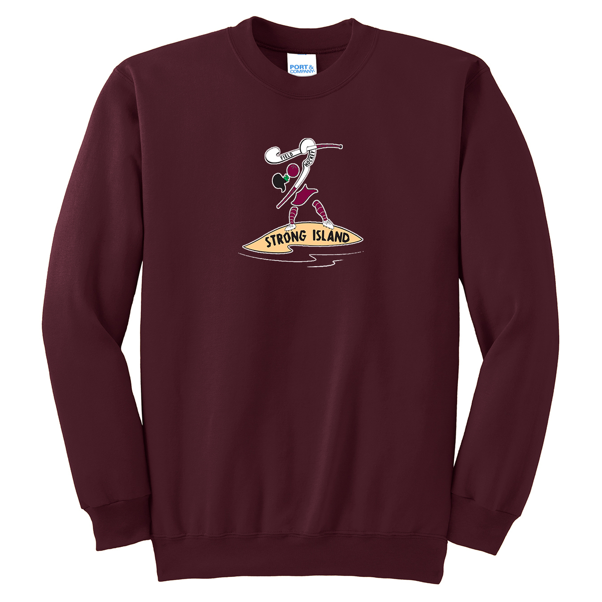 Strong Island Field Hockey Crew Neck Sweater