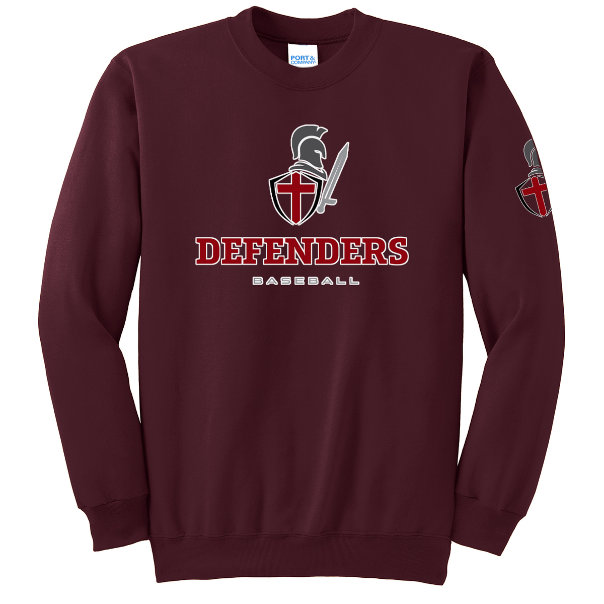 Defenders Baseball Crew Neck Sweater