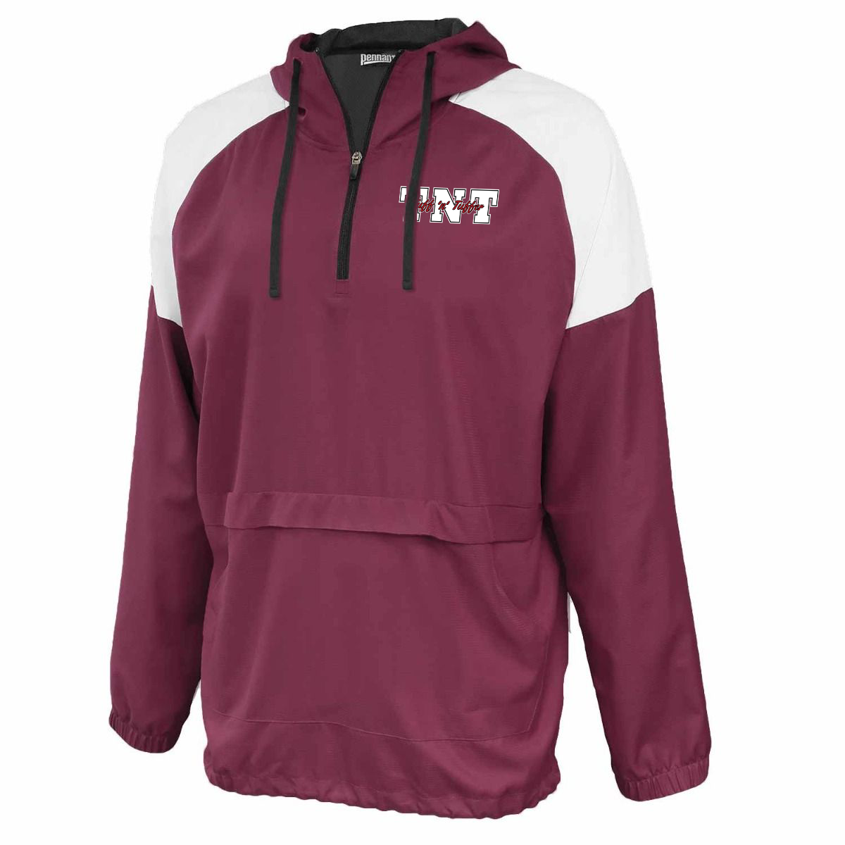TNT Girls Softball Anorak Hooded Quarterzip