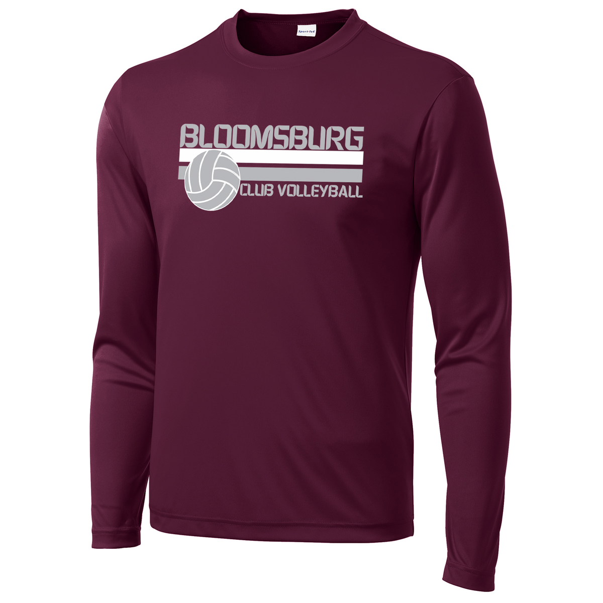 Bloomsburg Club Volleyball Long Sleeve Performance Shirt