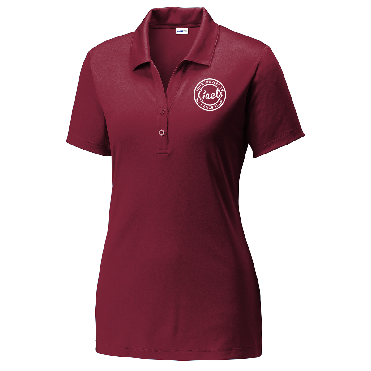 Iona University Cheer Ladies Micropique Sport-Wick Polo