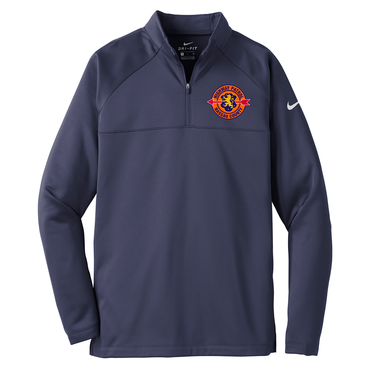 NCPD Highway Patrol Nike Therma-FIT Quarter-Zip Fleece