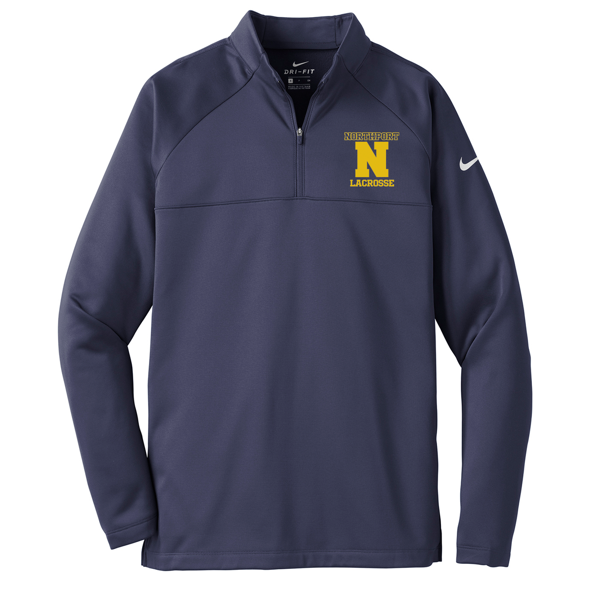 Northport High School Lacrosse Nike Therma-FIT Quarter-Zip Fleece