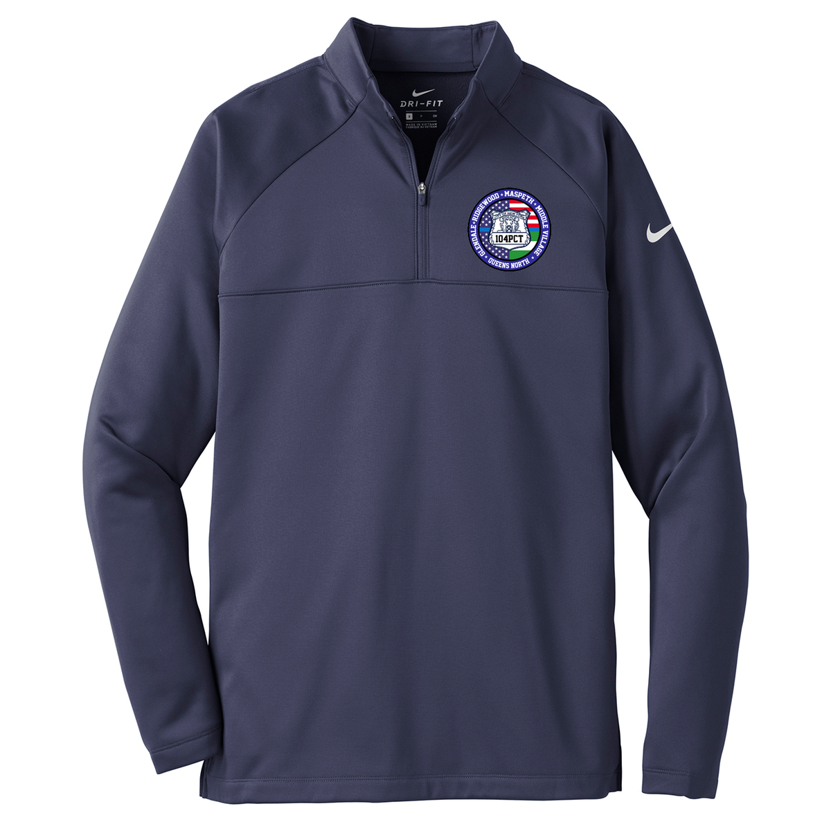 NYPD 104th Pct Nike Therma-FIT Quarter-Zip Fleece