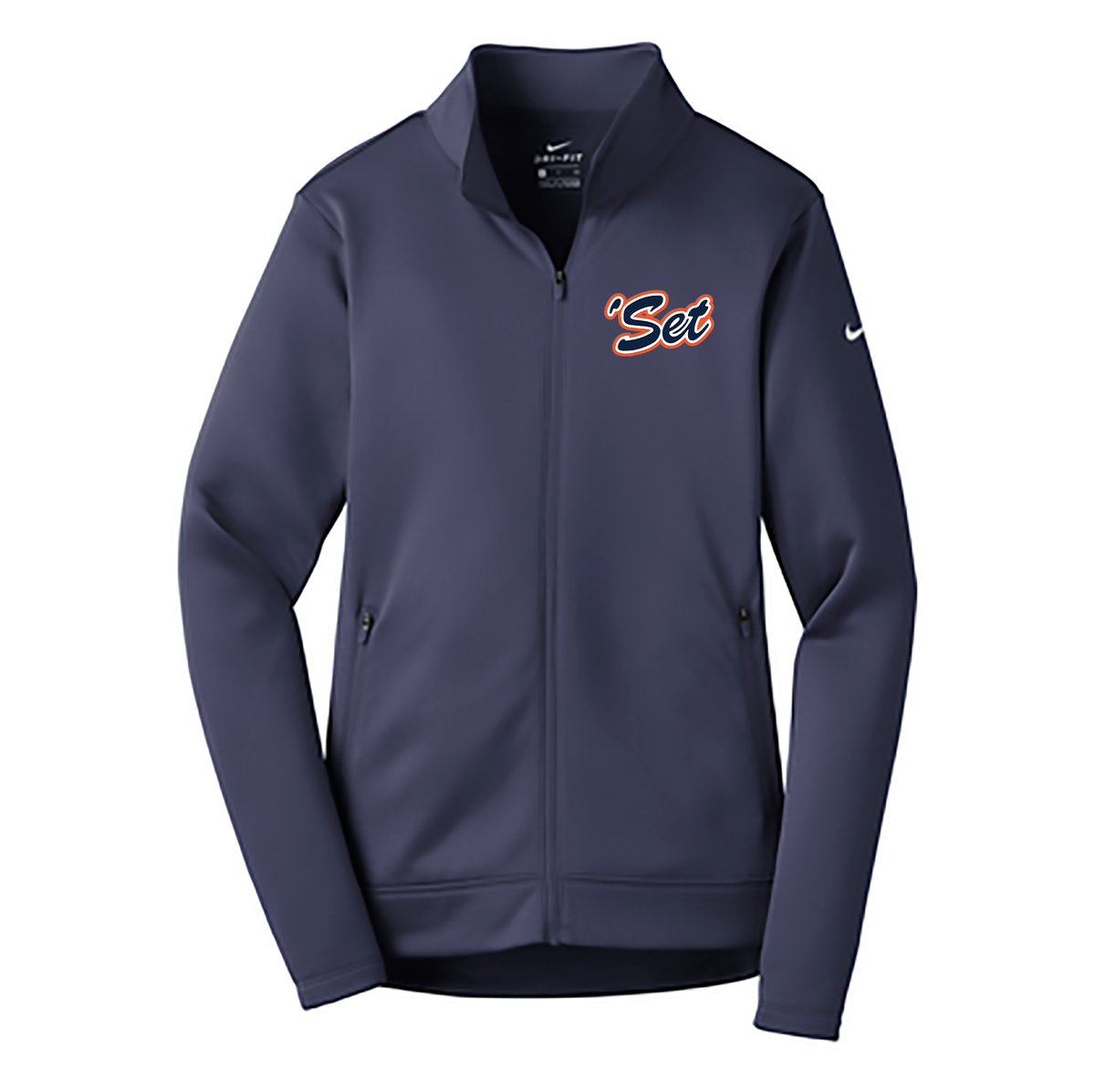 'Set Lacrosse Ladies Nike Therma-Fit Full Zip Fleece