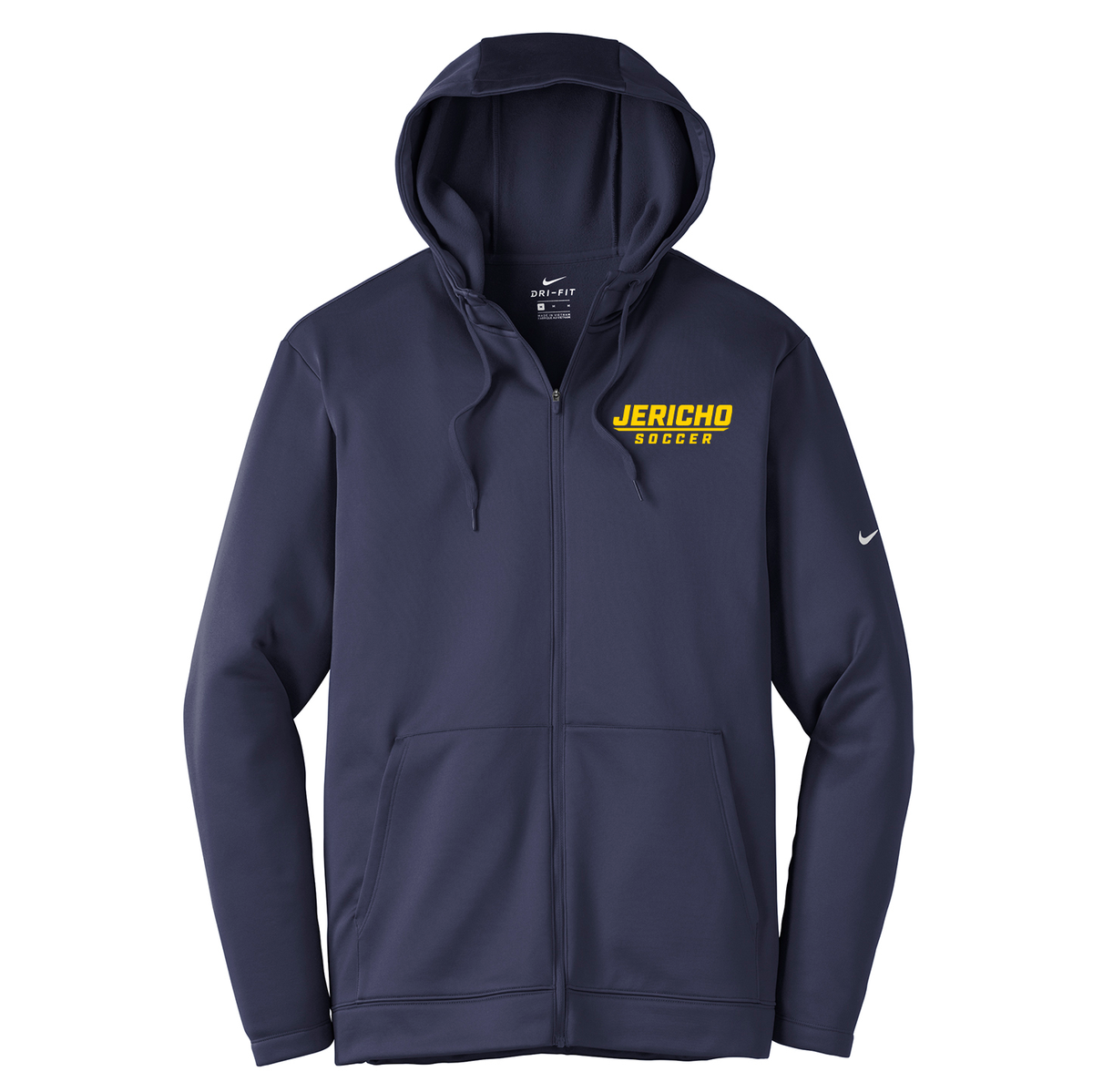 Jericho HS Soccer Nike Therma-FIT Full Zip Hoodie