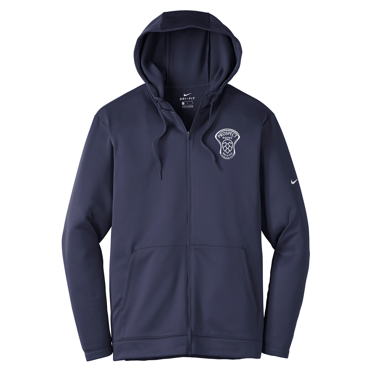 Prospect Point Brewing Lacrosse Club Nike Therma-FIT Full Zip Hoodie