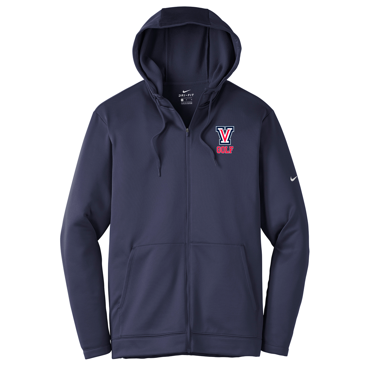 Viewpoint HS Girls Golf Nike Therma-FIT Full Zip Hoodie