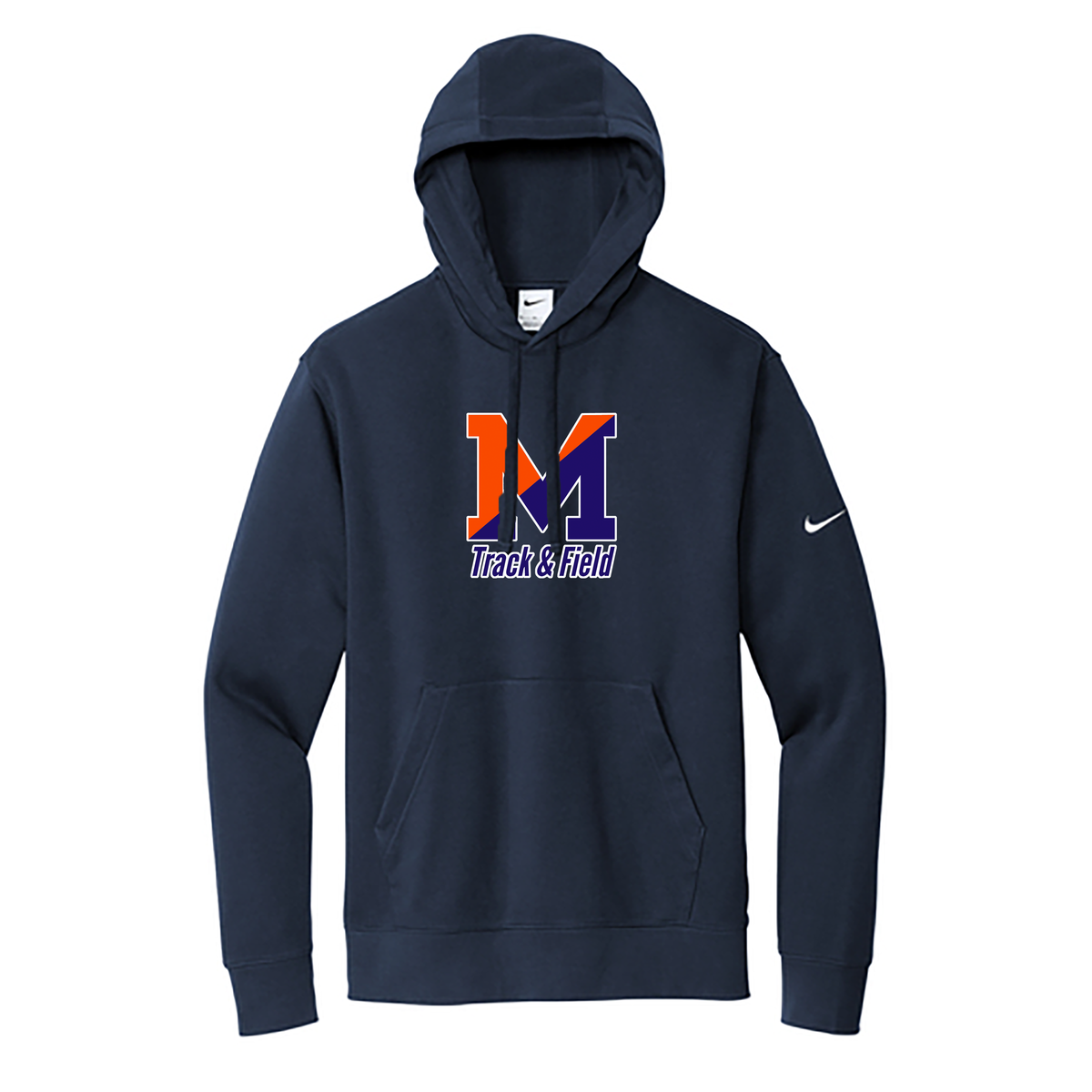 Manhasset Track & Field Nike Fleece Swoosh Hoodie