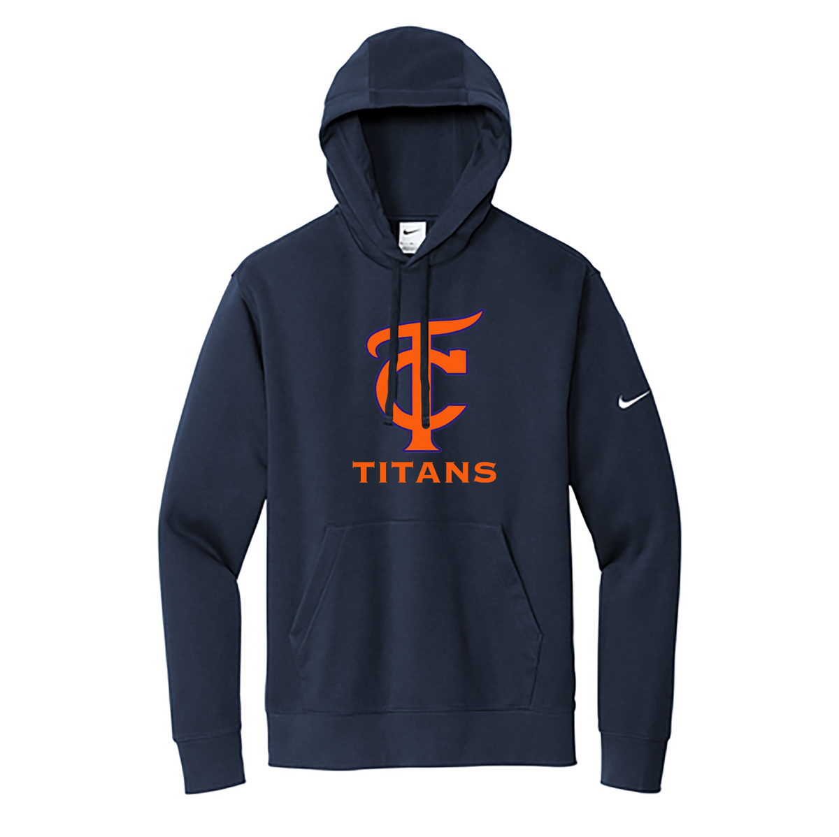 Titans Lacrosse Nike Fleece Swoosh Hoodie