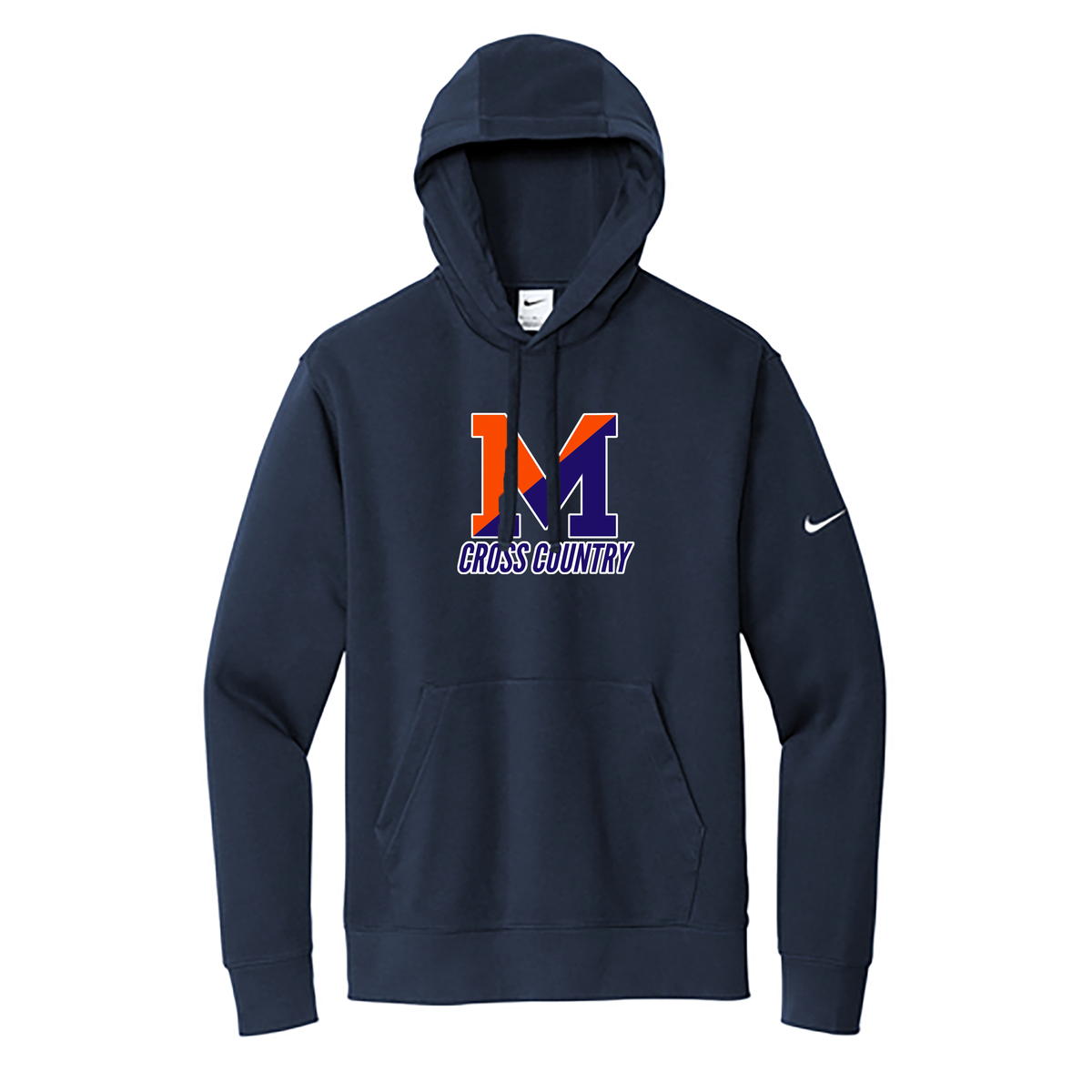 Manhasset Cross Country Nike Fleece Swoosh Hoodie