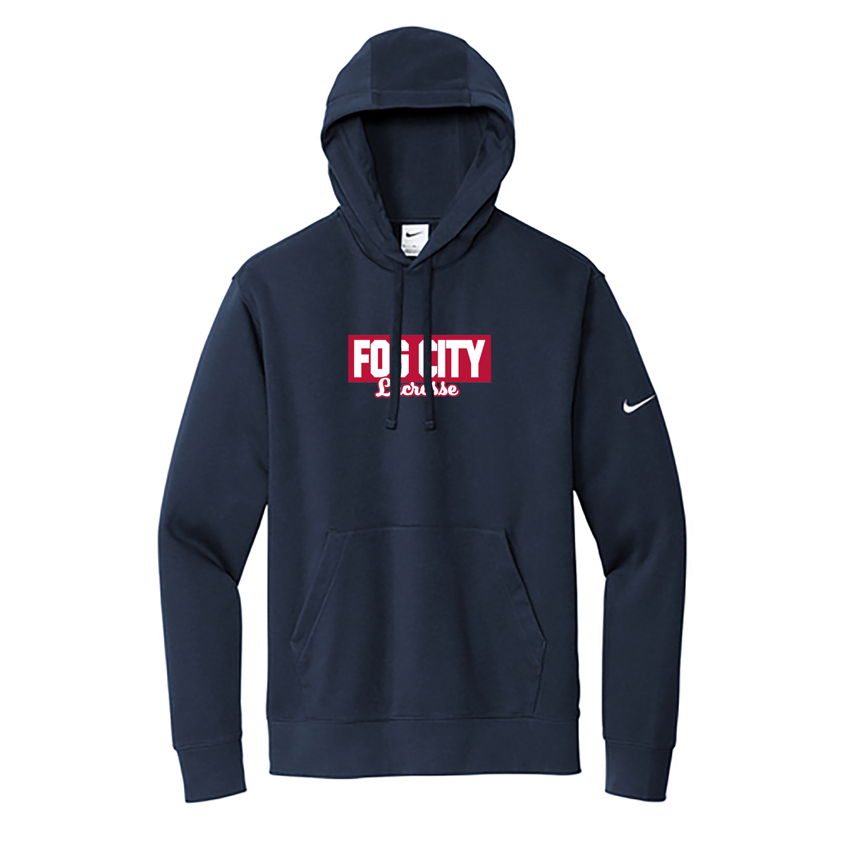 Fog City Girls Lacrosse Club Nike Fleece Swoosh Hoodie