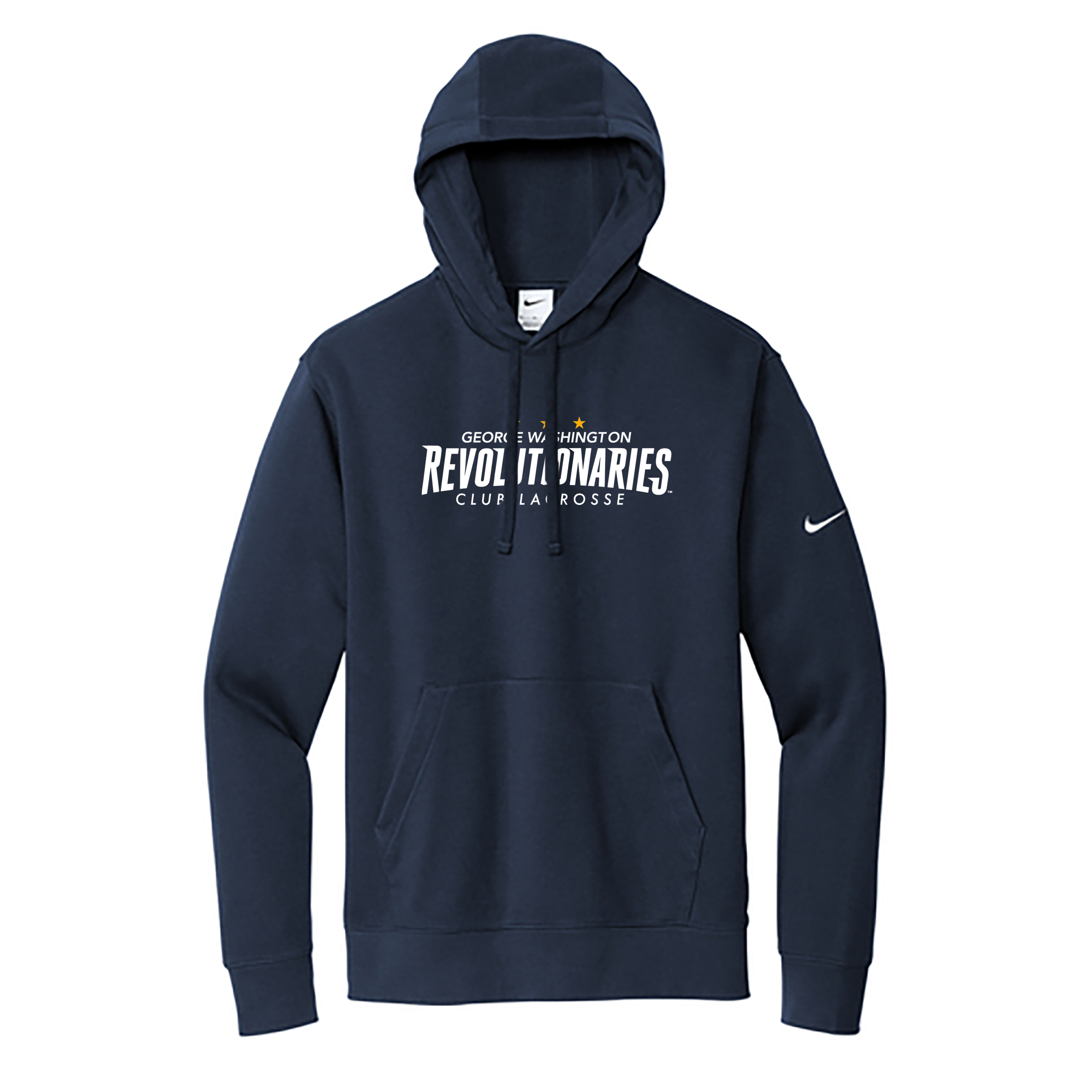 GWU Club Lacrosse Nike Fleece Swoosh Hoodie