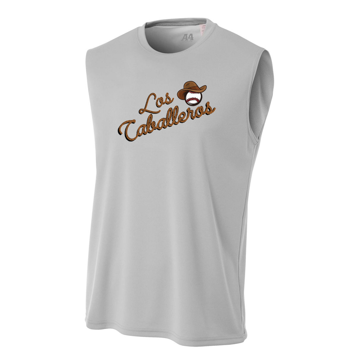 Caballeros Baseball Cooling Performance Muscle Tank