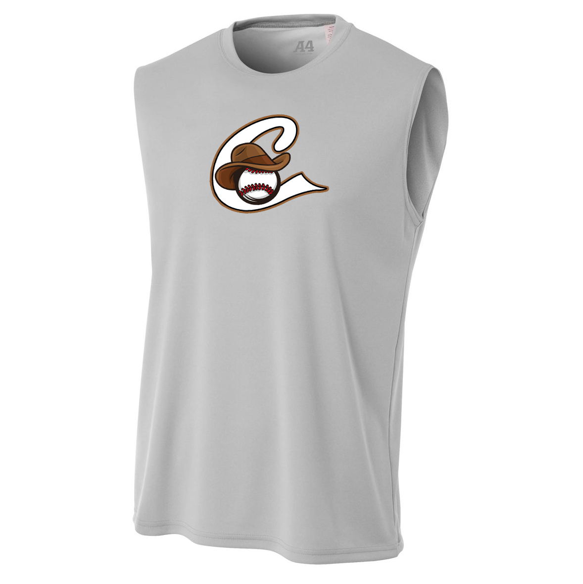 Caballeros Baseball Cooling Performance Muscle Tank