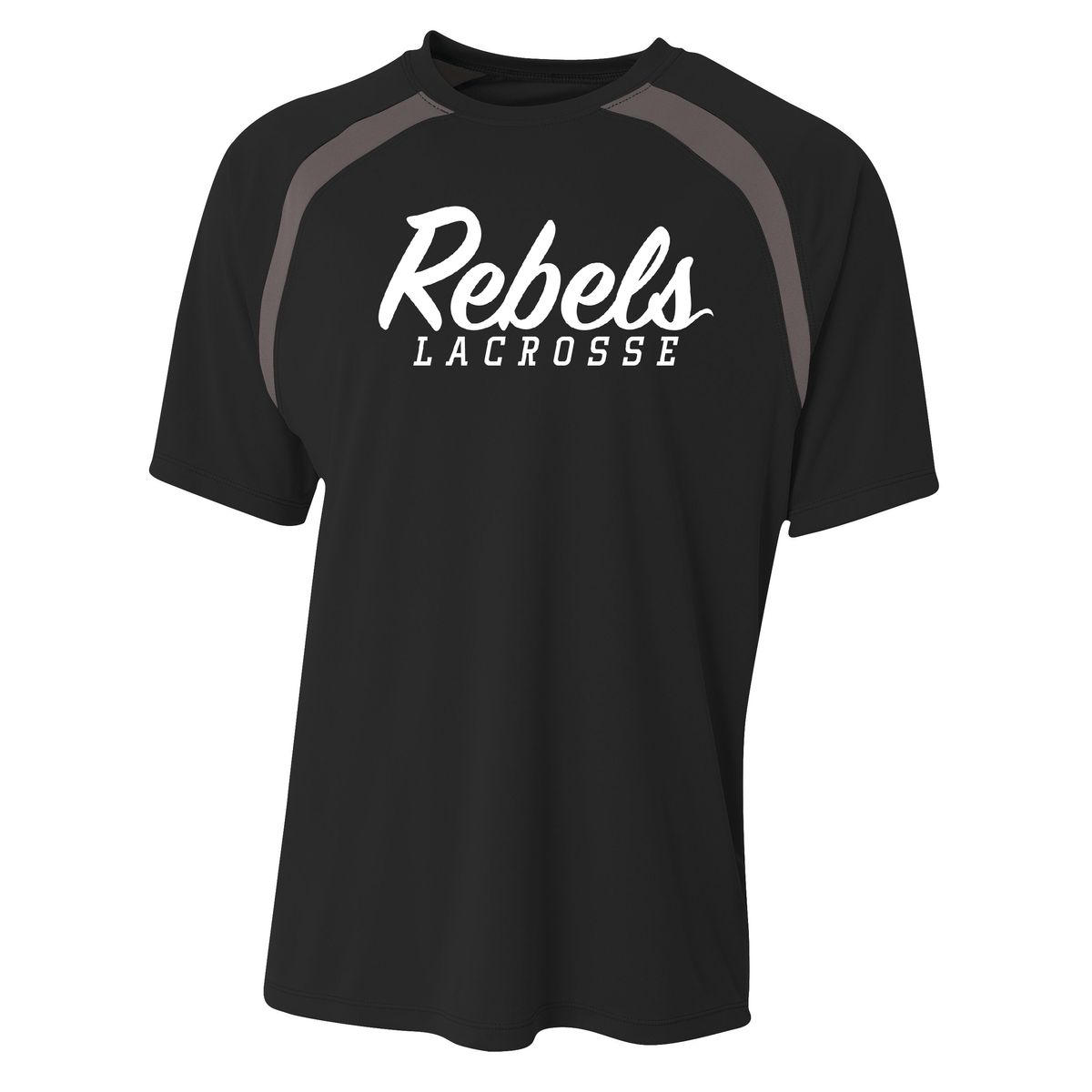 Rebels Lacrosse Lacrosse A4 Spartan Color Block Crew