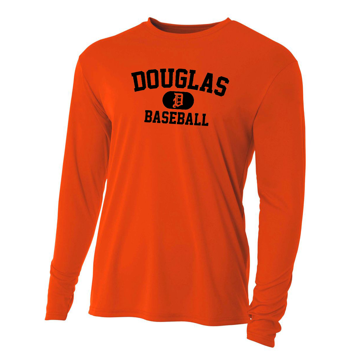 Douglas HS Baseball Cooling Performance Long Sleeve Crew