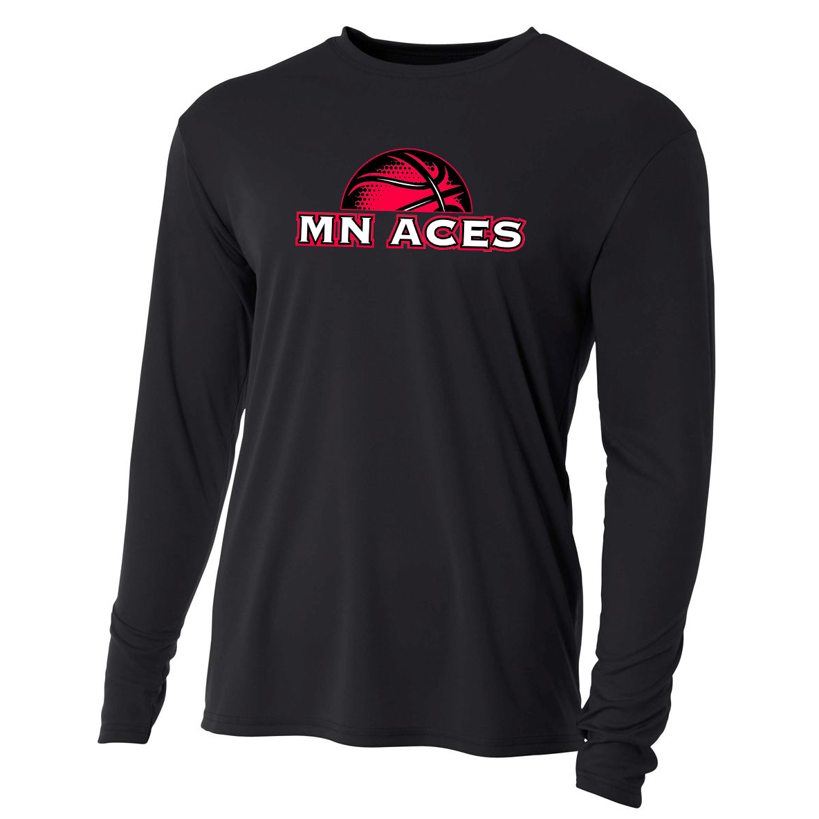 MN Aces Basketball Cooling Performance Long Sleeve Crew