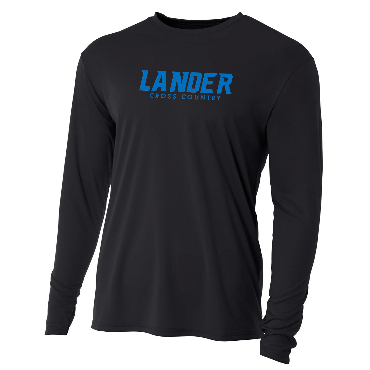 Lander Cross Country Cooling Performance Long Sleeve Crew