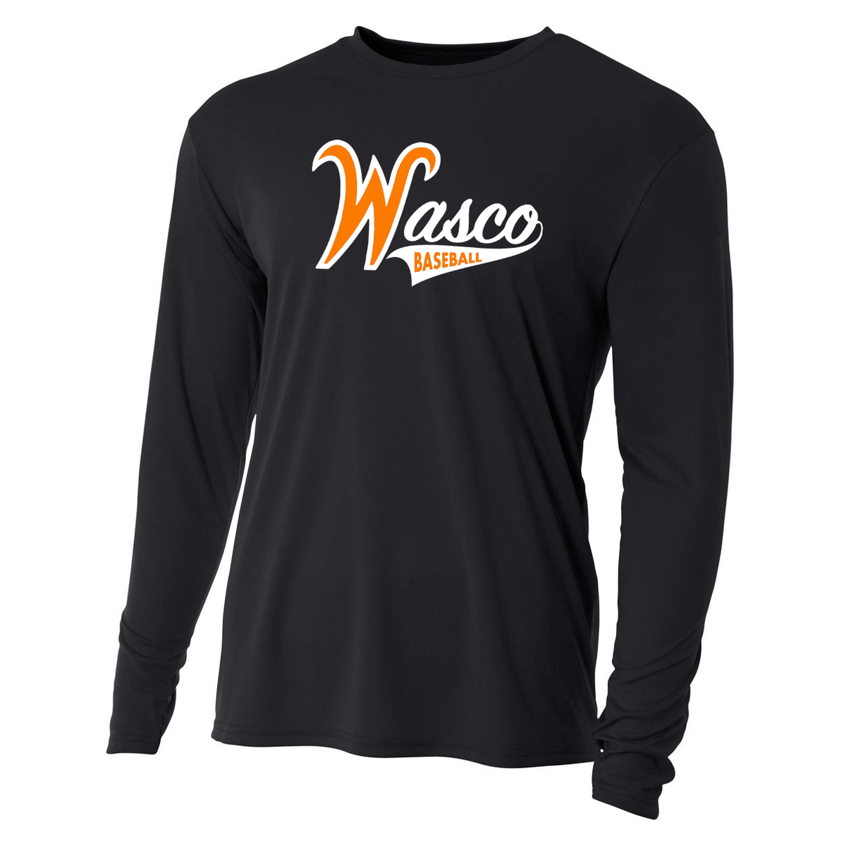 Wasco Union HS Baseball Cooling Performance Long Sleeve Crew