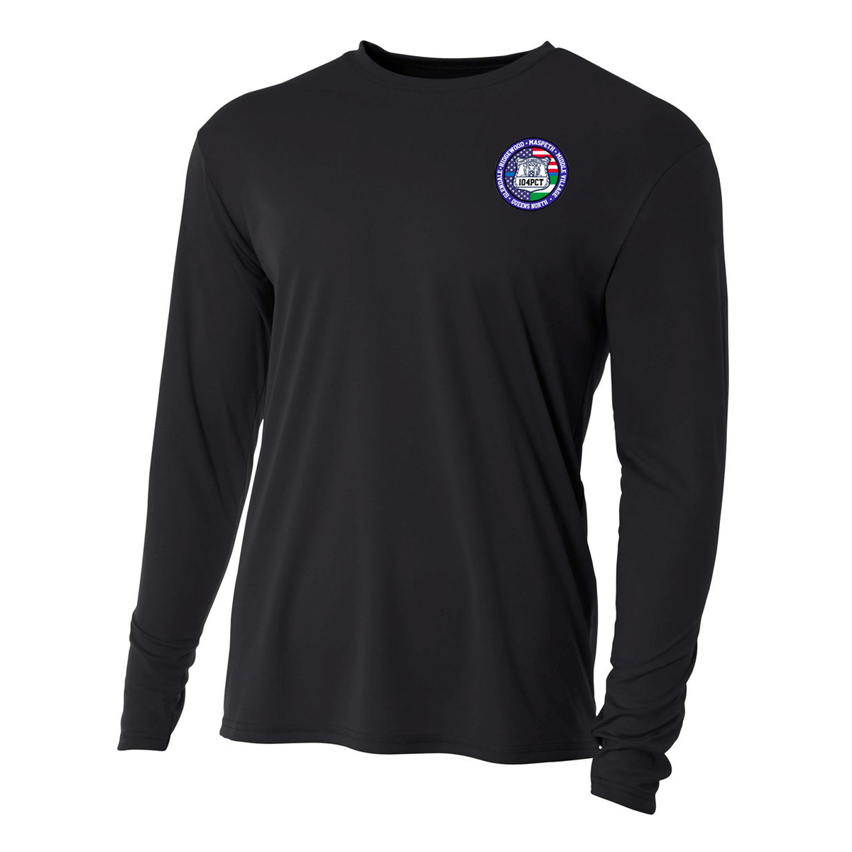 NYPD 104th Pct Cooling Performance Long Sleeve Crew