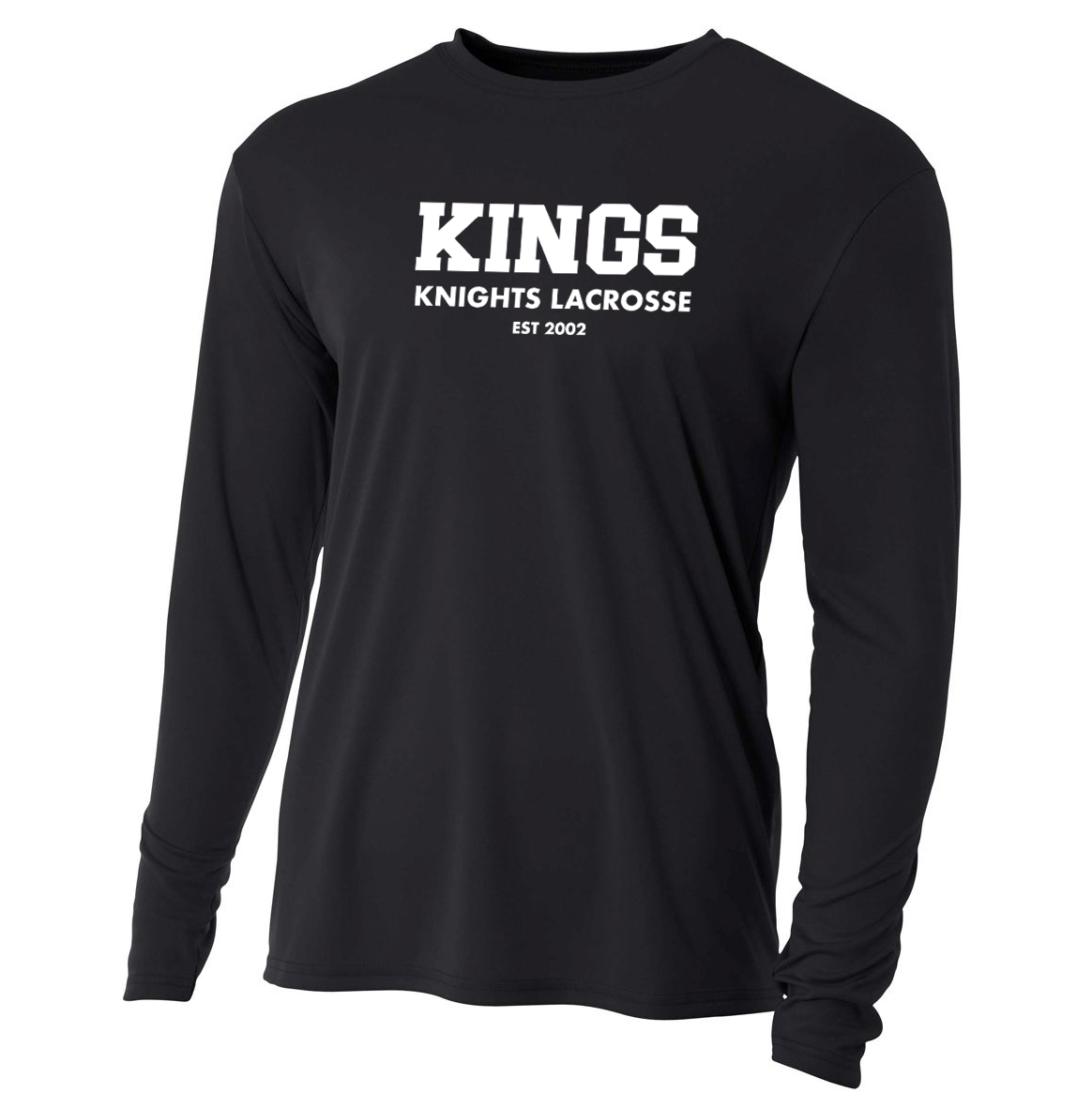 Kings Men's Lacrosse Cooling Performance Long Sleeve Crew