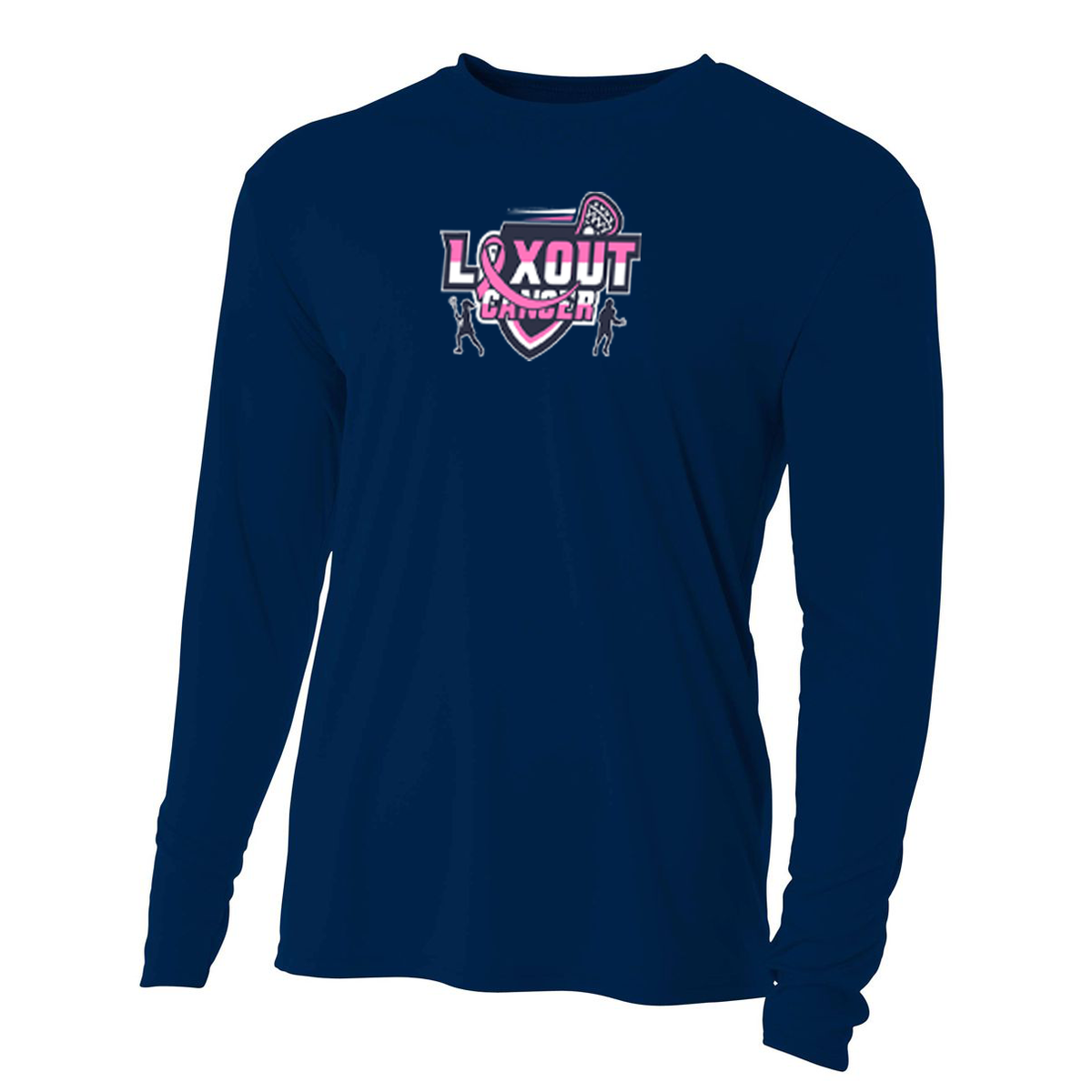 LaxOut Cancer Cooling Performance Long Sleeve Crew