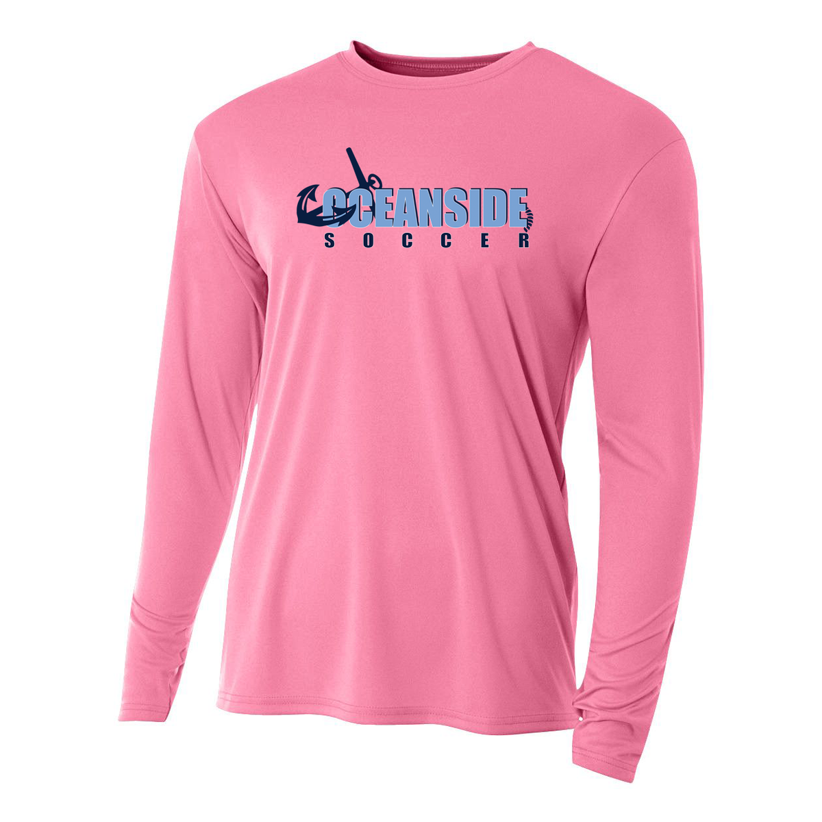 Oceanside Soccer Cooling Performance Long Sleeve Crew