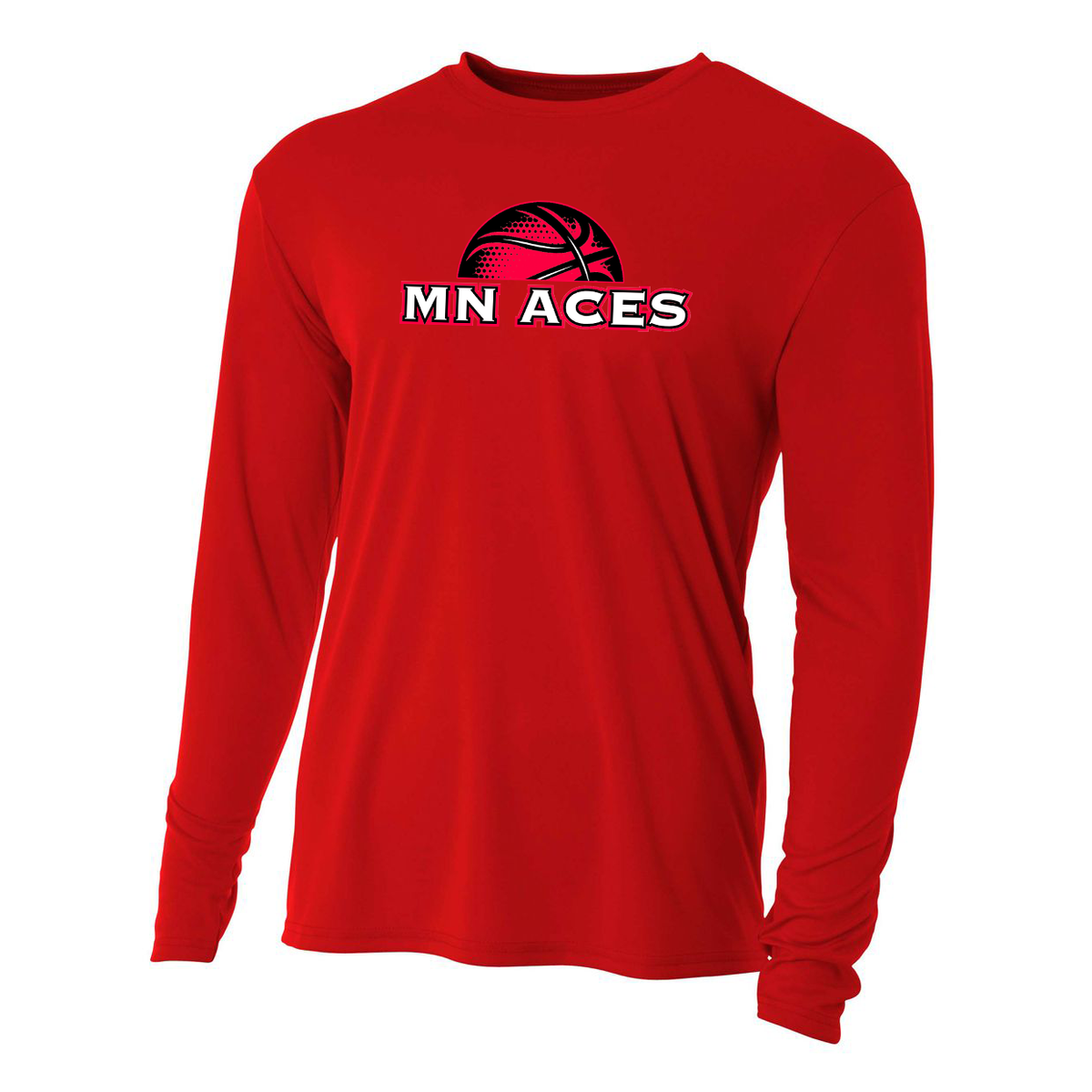 MN Aces Basketball Cooling Performance Long Sleeve Crew