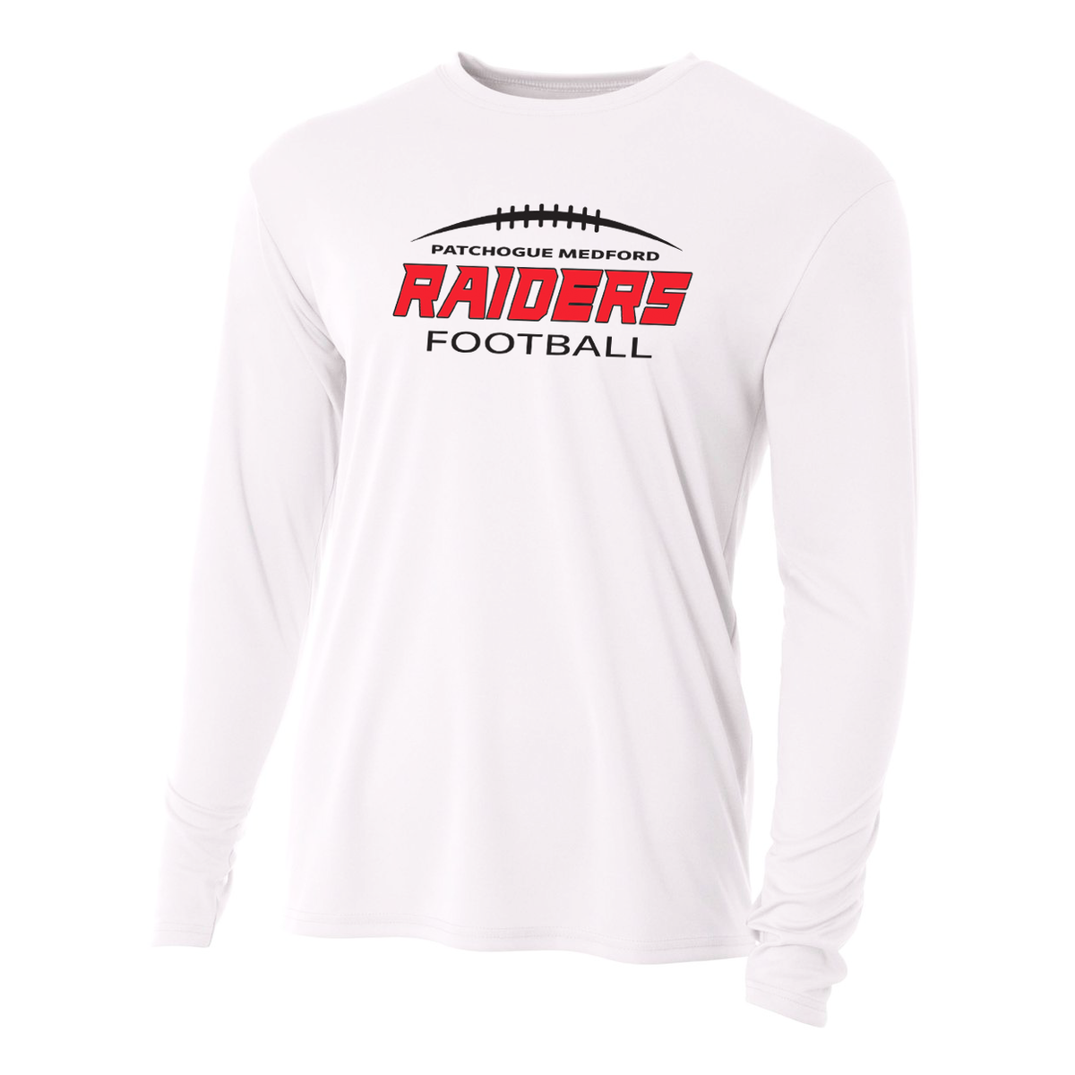 Pat Med Raiders Football Cooling Performance Long Sleeve Crew