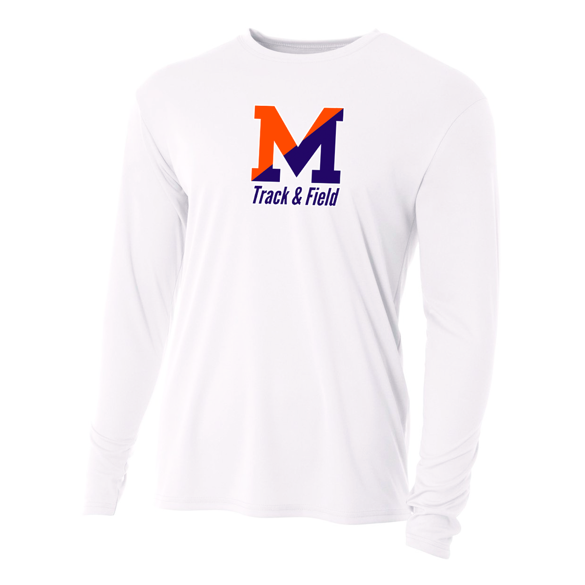 Manhasset Track & Field Cooling Performance Long Sleeve Crew