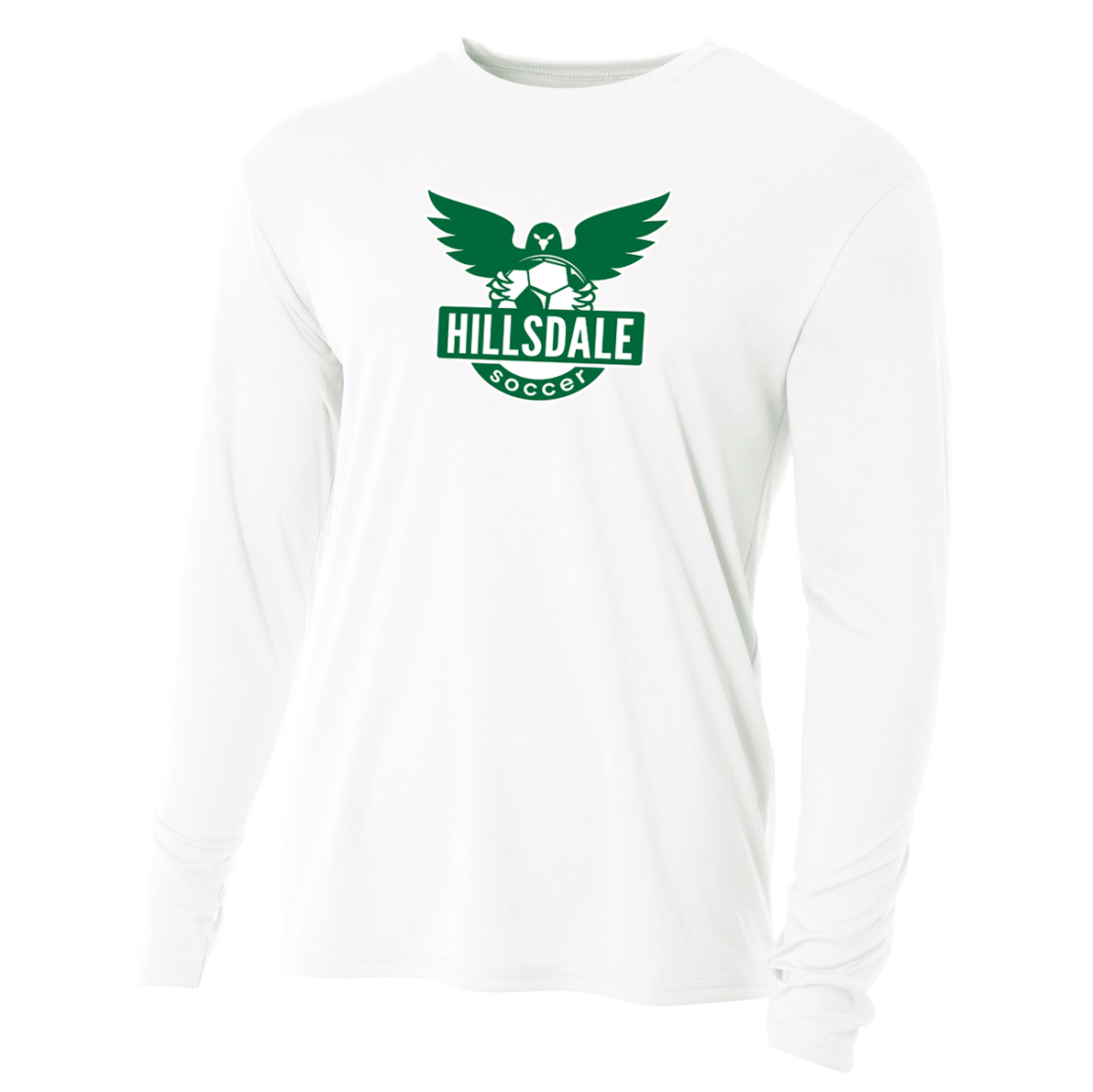 Hillsdale Soccer Cooling Performance Long Sleeve Crew