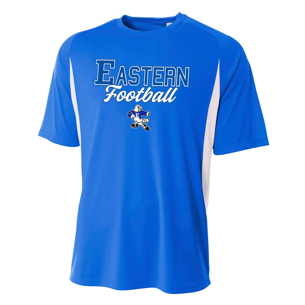 Eastern HS Football Cooling Performance Color Block Short Sleeve Tee