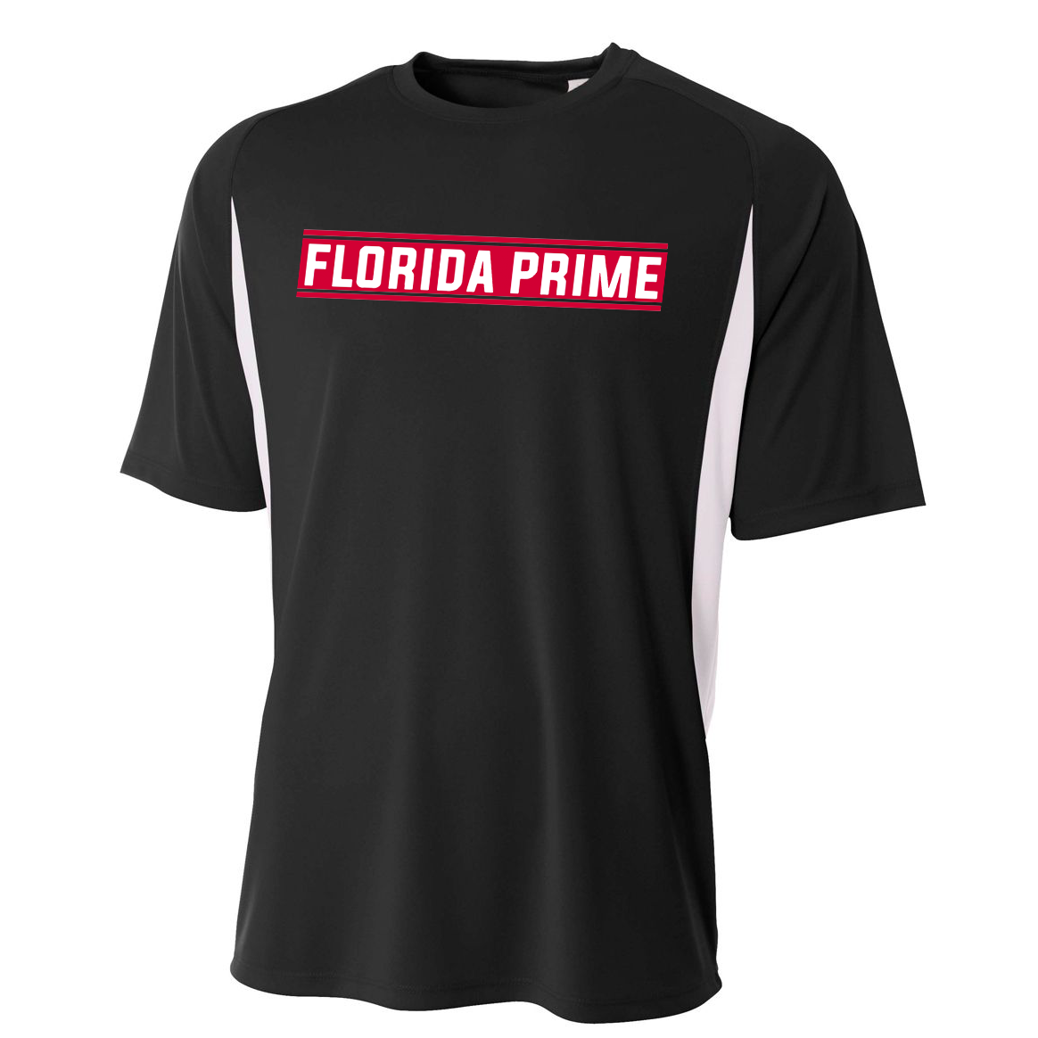 Florida Prime Lacrosse Cooling Performance Color Block Short Sleeve Tee