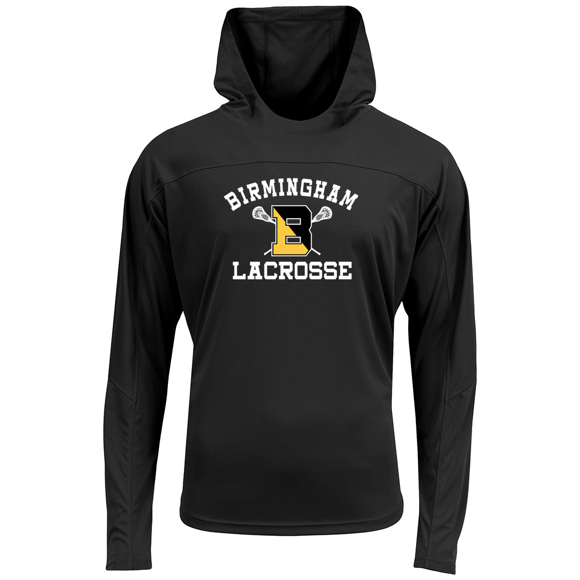 Birmingham Lacrosse Airflex Long Sleeve Hooded Tee