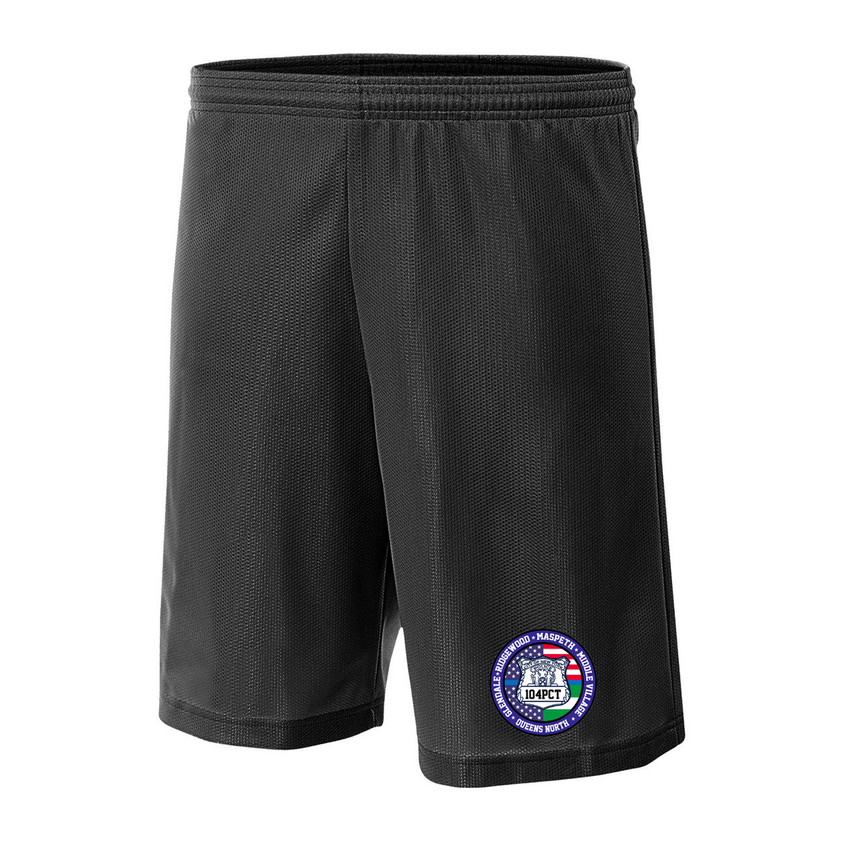 NYPD 104th Pct 7" Lined Micromesh Short