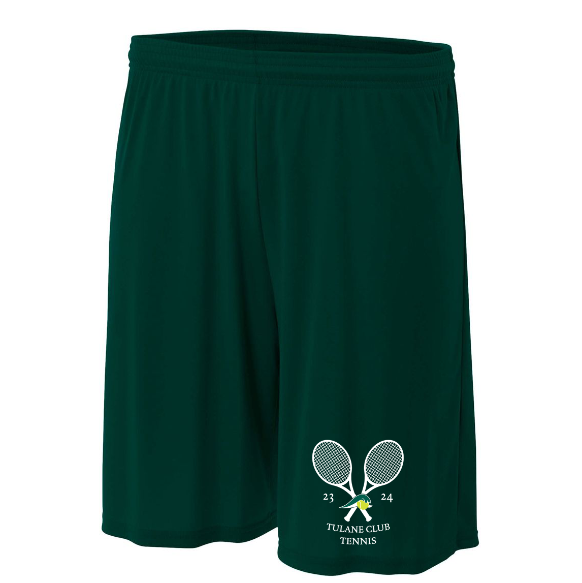 Tulane Club Tennis Cooling 7" Performance Shorts