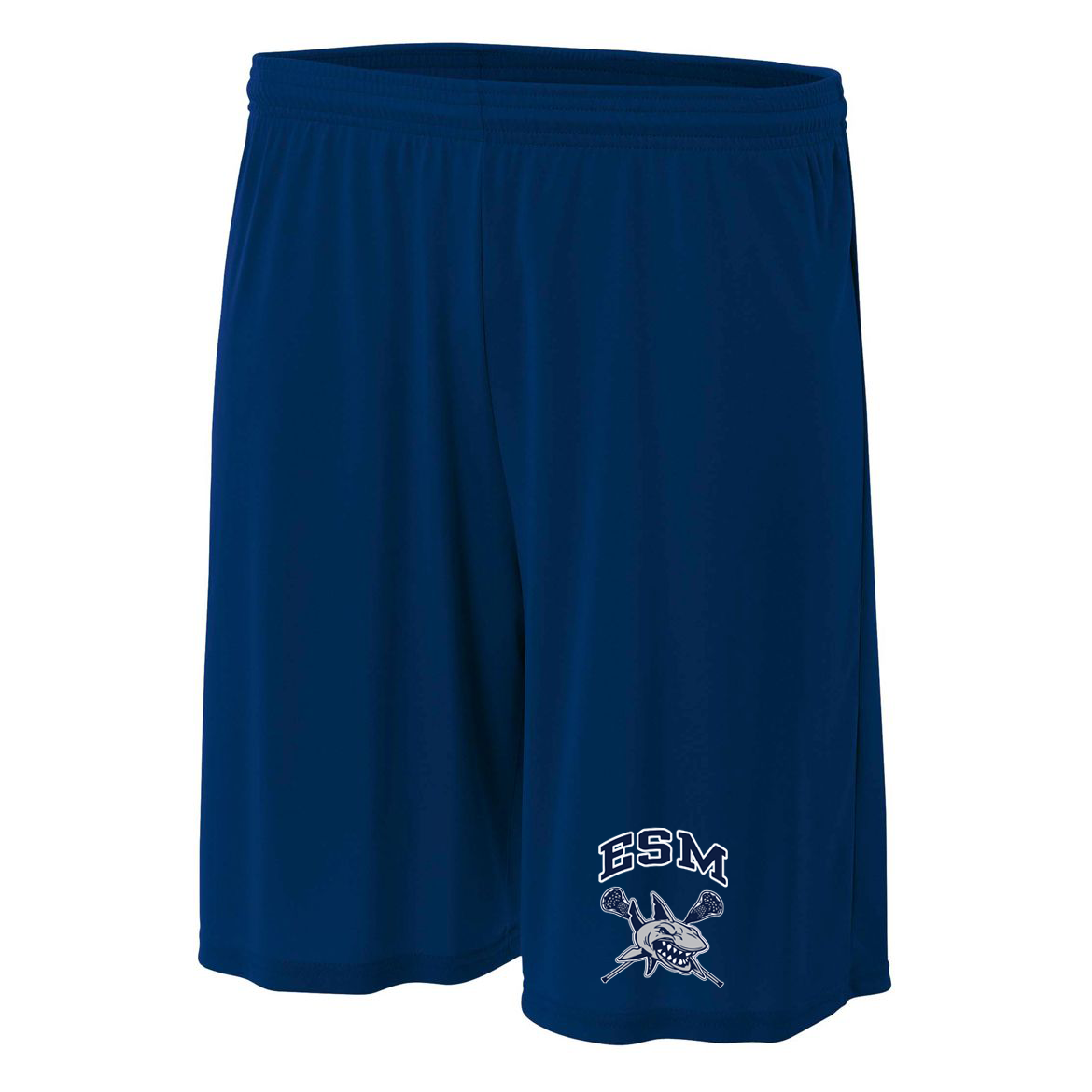 ESM Sharks Lacrosse Cooling 7" Performance Shorts