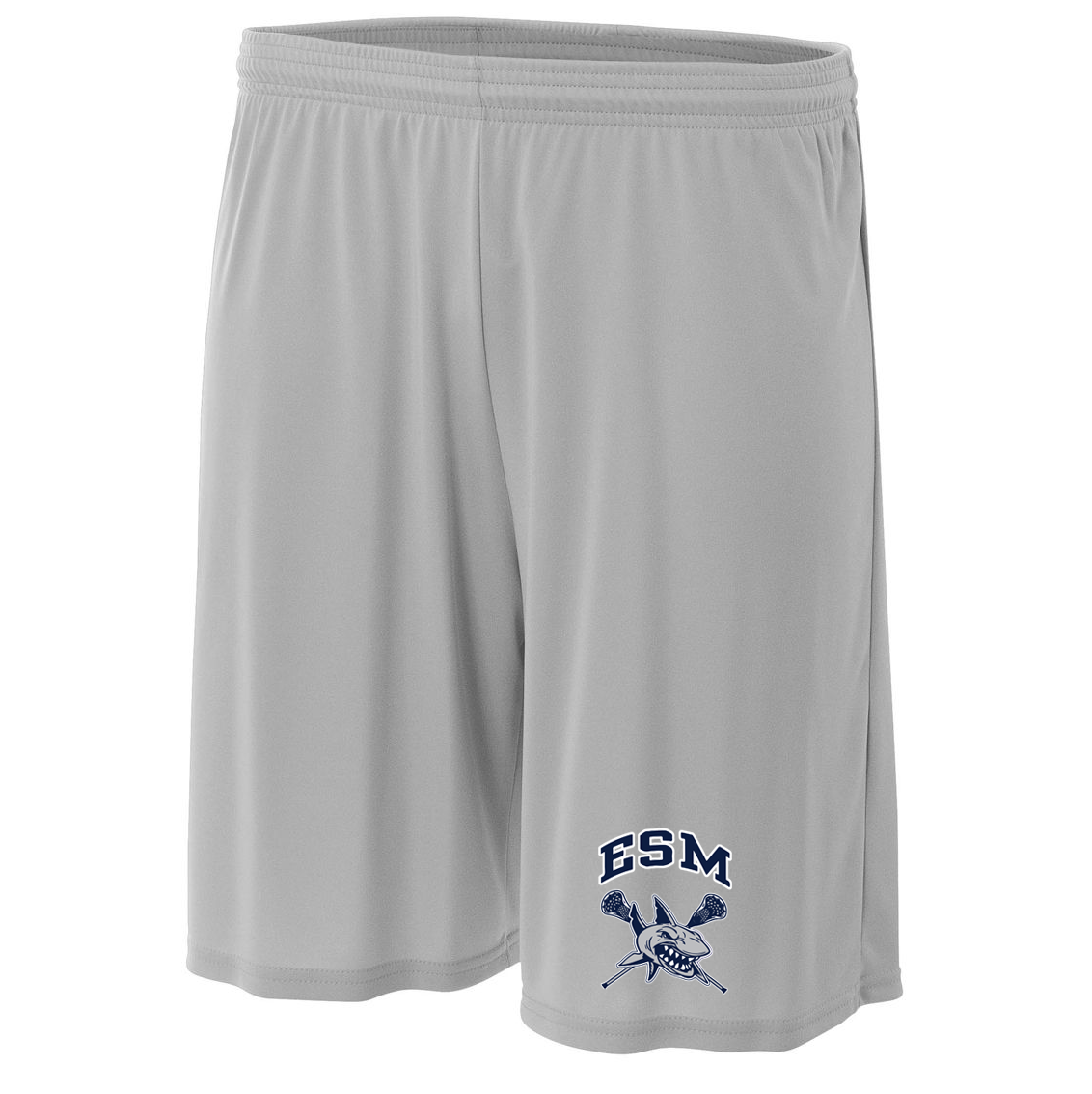 ESM Sharks Lacrosse Cooling 7" Performance Shorts