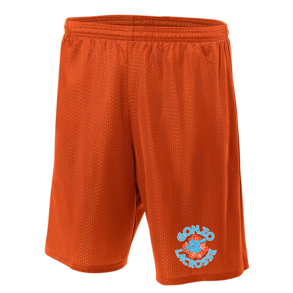 Gonzo Girls Lacrosse 7" Lined Tricot Mesh Shorts