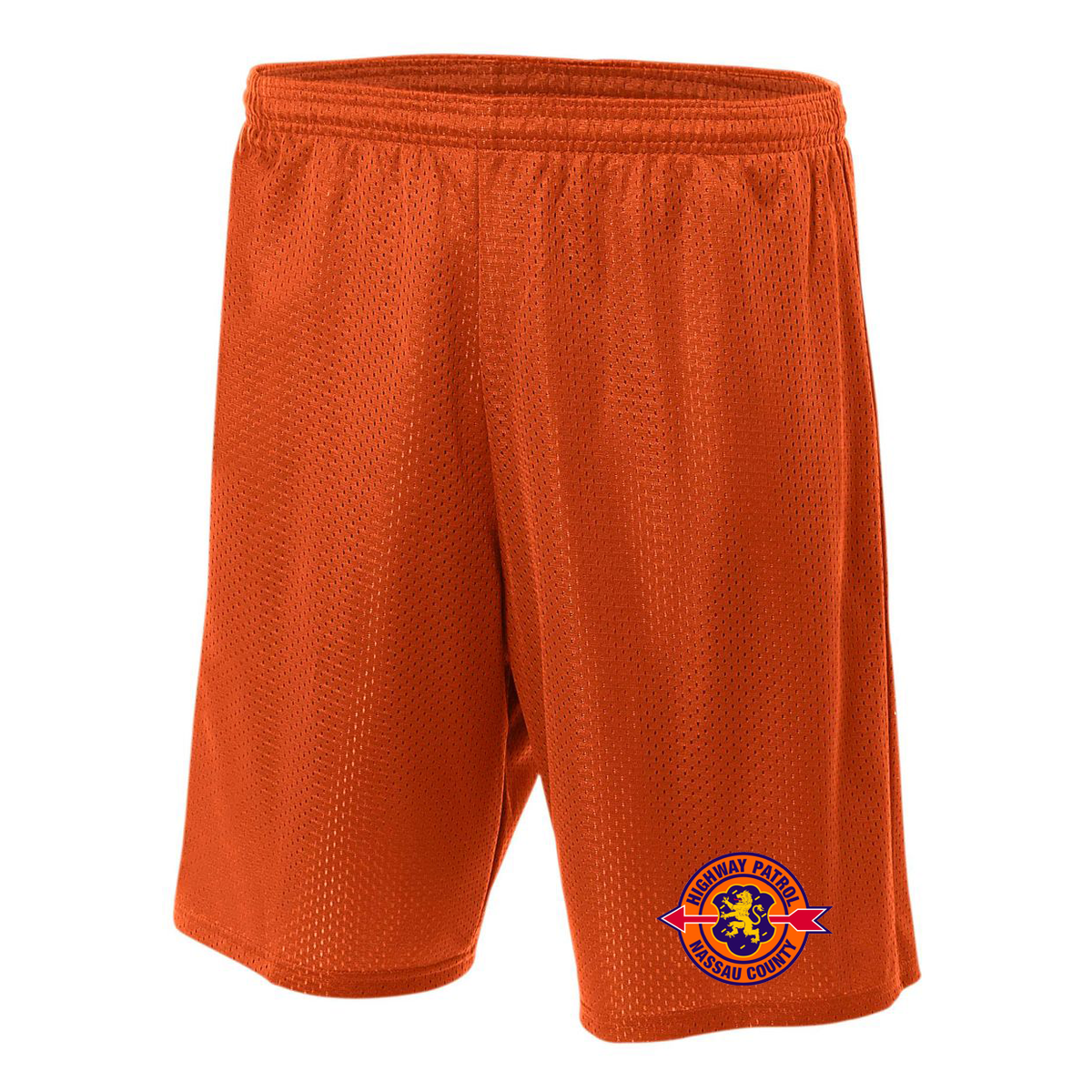 NCPD Highway Patrol 7" Lined Tricot Mesh Shorts