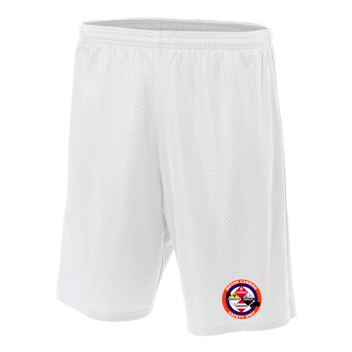 NCPD Motor Carrier Unit 7" Lined Tricot Mesh Shorts