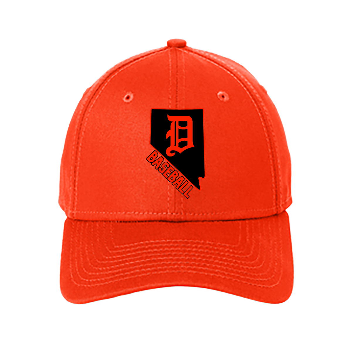 Douglas HS Baseball New Era Structured Stretch Cotton Cap