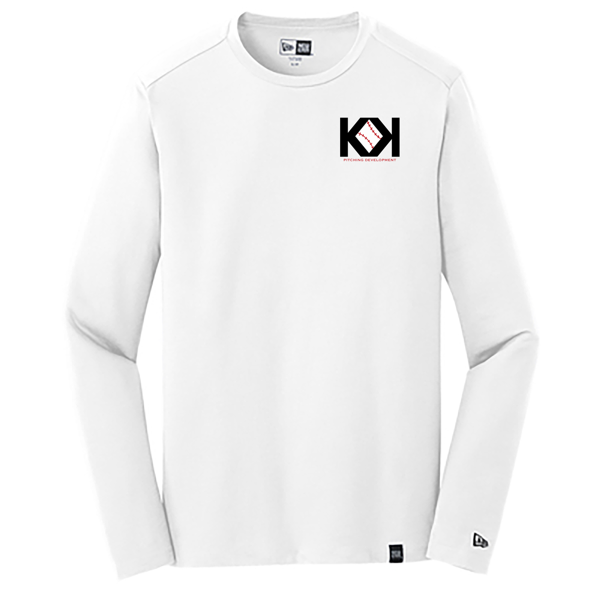 KK Pitching Development New Era Heritage Blend Long Sleeve Crew Tee