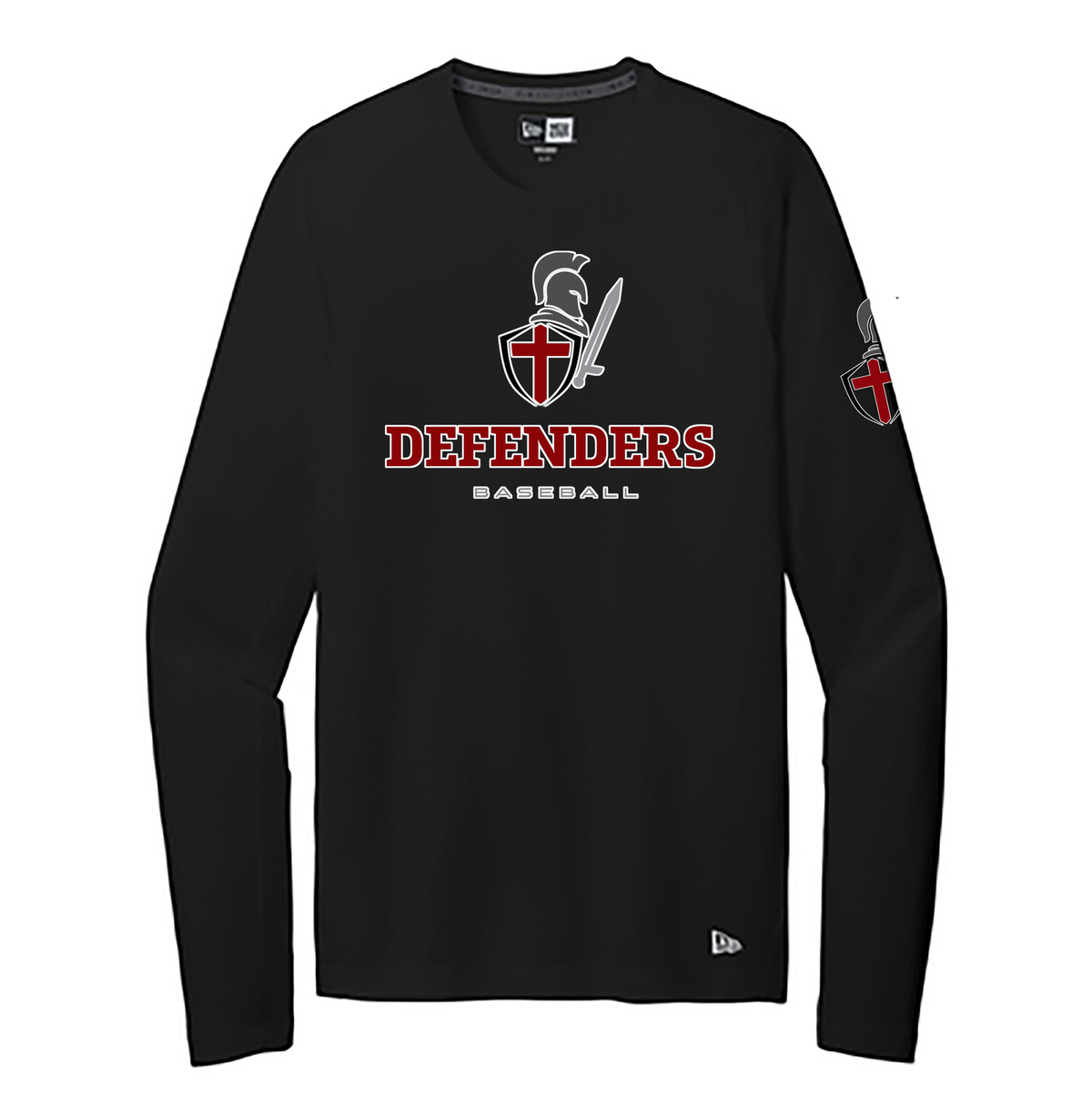 Defenders Baseball New Era Performance Long Sleeve Crew