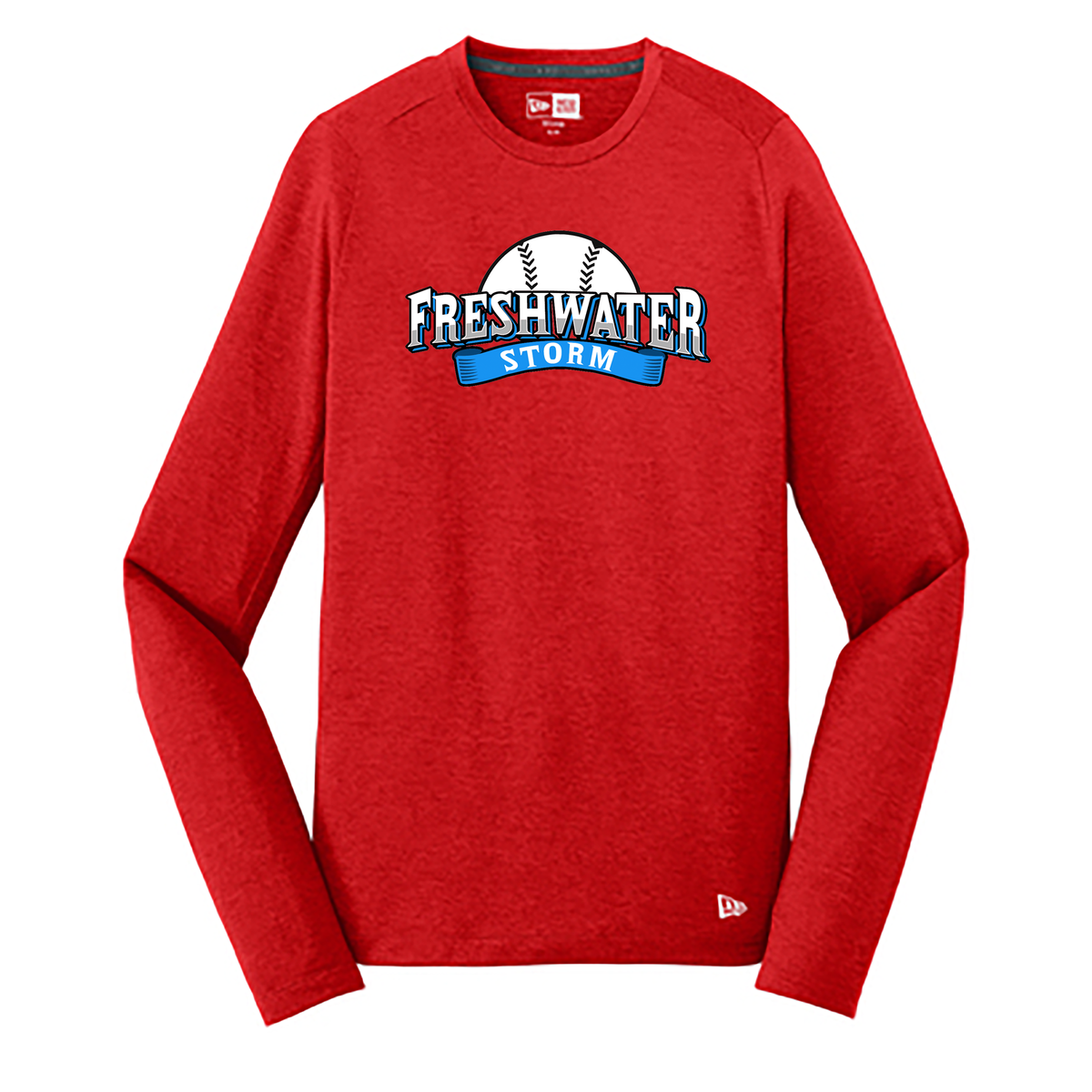 Freshwater Storm Baseball New Era Performance Long Sleeve Crew