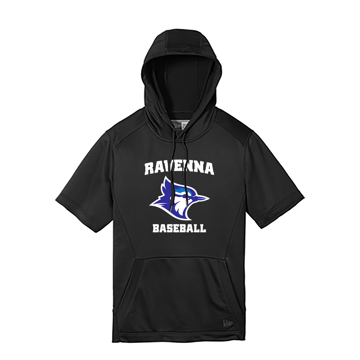 Ravenna Baseball Performance Terry Short Sleeve Hoodie