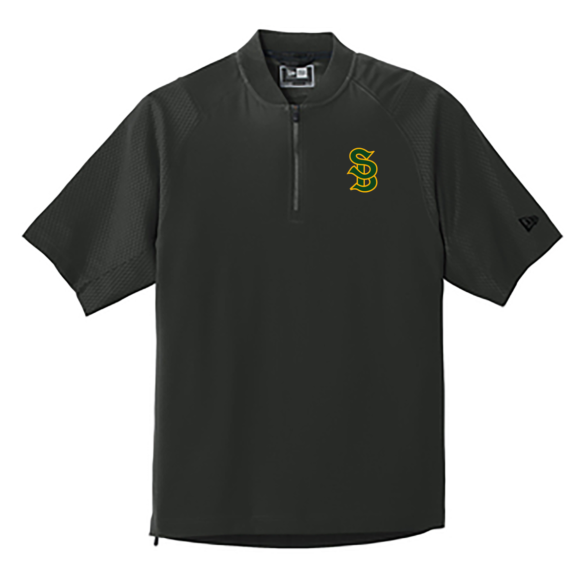 Santa Barbara HS Baseball New Era Cage Short Sleeve 1/4 Zip